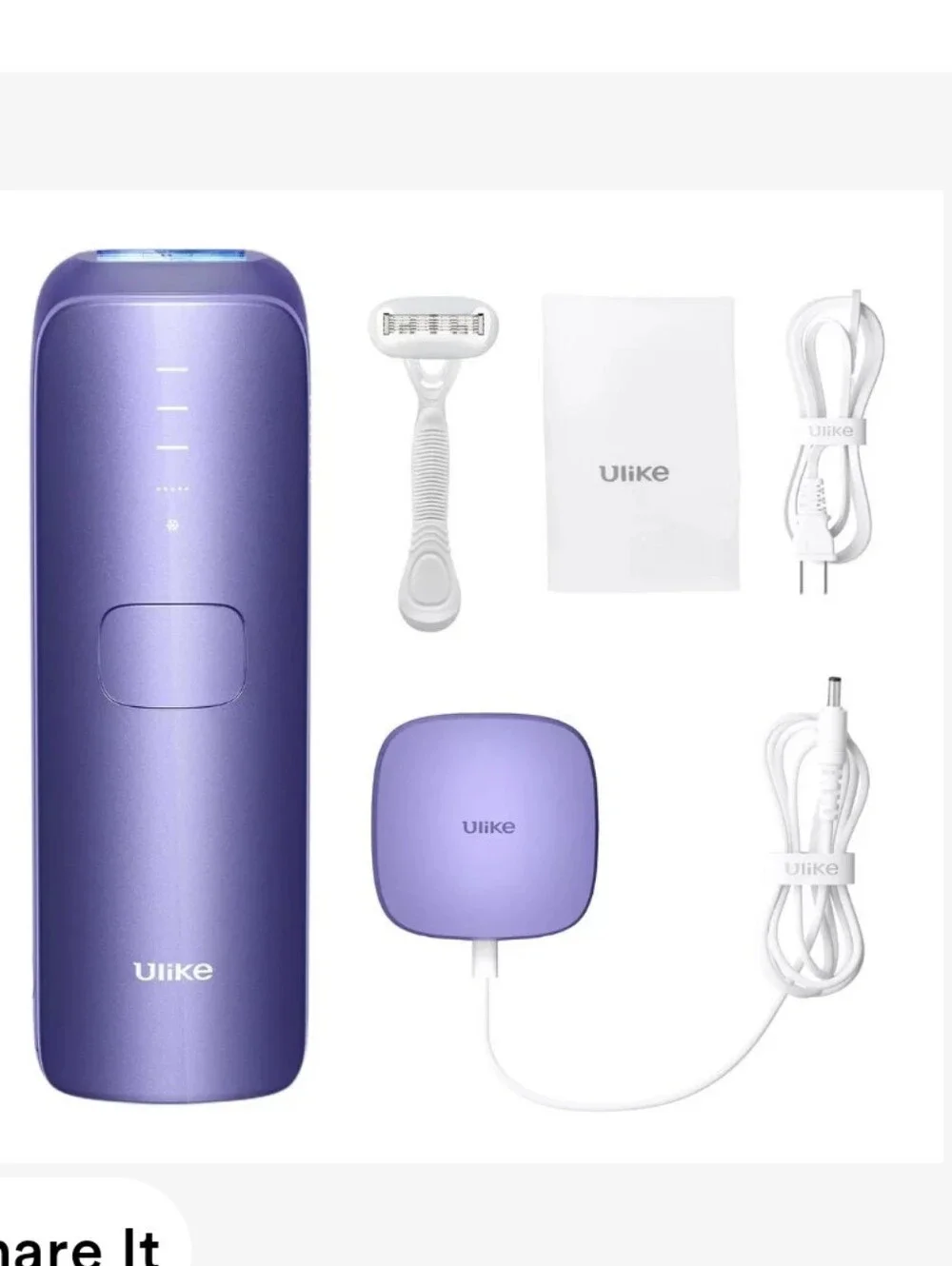 Ulike Air3 IPL Hair Remover Device Set - In Box Never Used